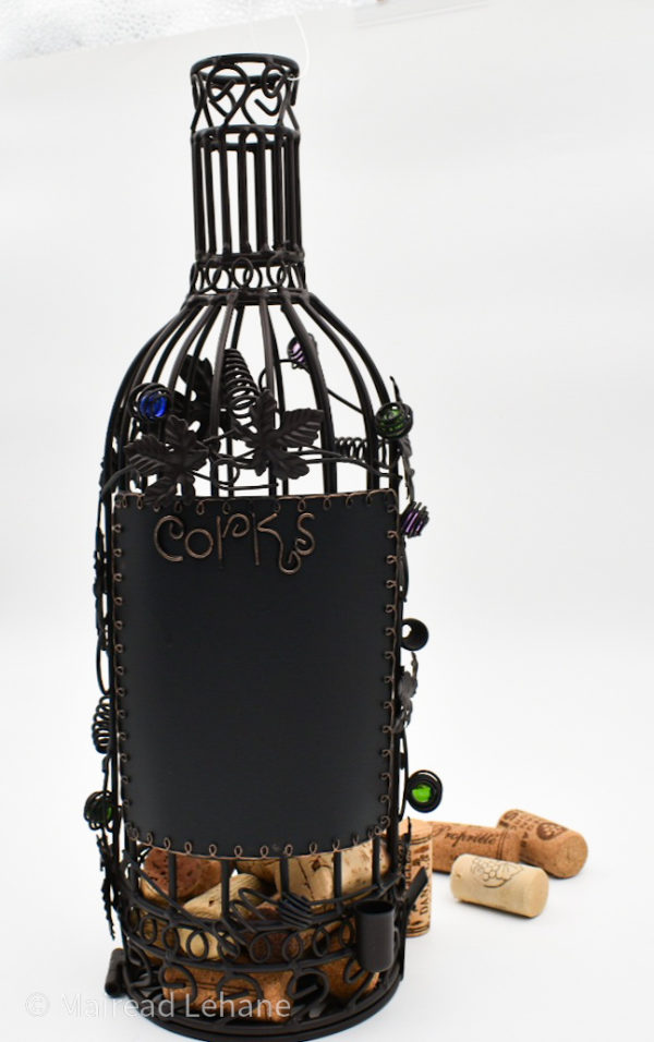 bottle shaped cork cage