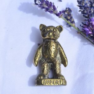 Rupert the bear Brass figurine